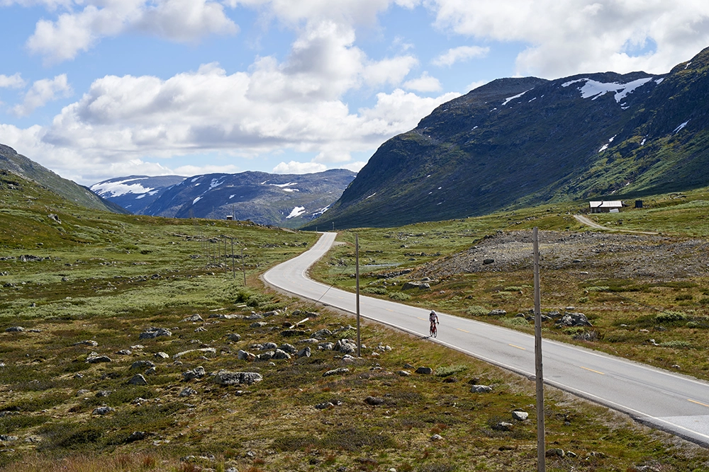 fjället i norge, cykling på vidda